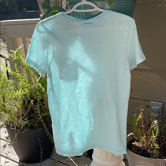 Victoria secret M pale blue tee - Picture 2 of 3